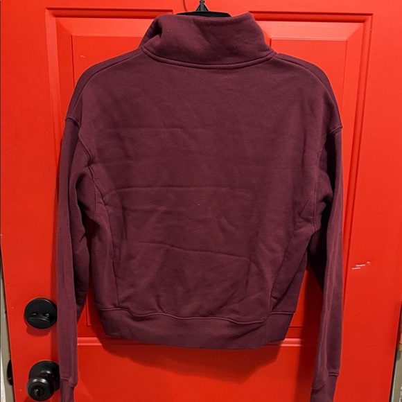 ADD ON ITEM💕No Boundaries Maroon Half-Zip Sweatshirt - Picture 2 of 3